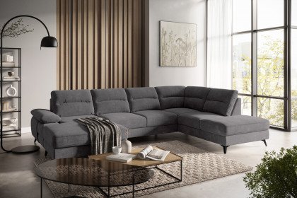Flavia von COTTA - Couchgarnitur rechts graphite