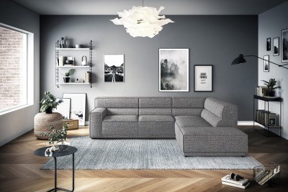 Kubo-LE25 von COTTA - Eckcouch rechts elephant