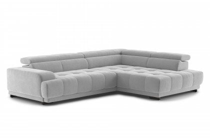 Polaris-LE25 von COTTA - Ecksofa rechts ash