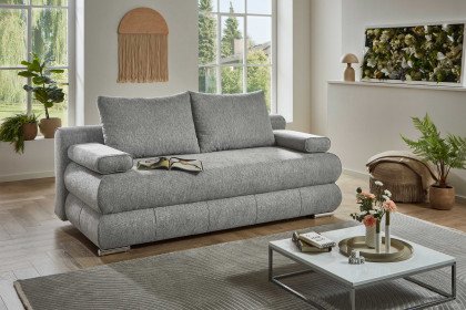 Borna-SO350 von Sun Garden - Schlafsofa grau