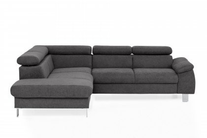 Micky von COTTA - Polstersofa Variante links mud