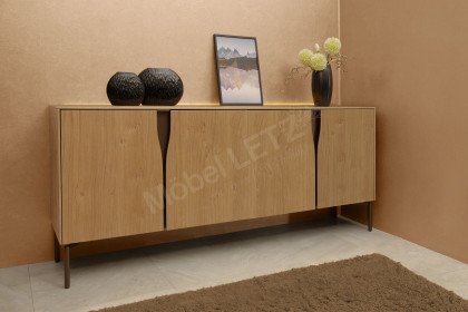 Vinci von LEONARDO Living - Sideboard Asteiche mit Designfüßen