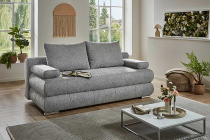 Borna-SO350 von Sun Garden - Schlafsofa silber