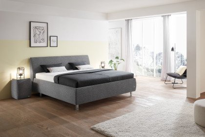 Trento von RUF Betten - Polsterbett anthrazit 180 x 200 cm