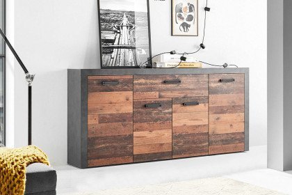 Jones aus der Kollektion Letz - Sideboard in Matera/ old Style dunkel