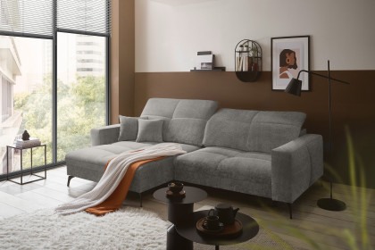 Jersey von set one by Musterring - Eckcouch Variante links titan