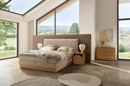 Comfort von Hasena - Boxspringbett Mary beige