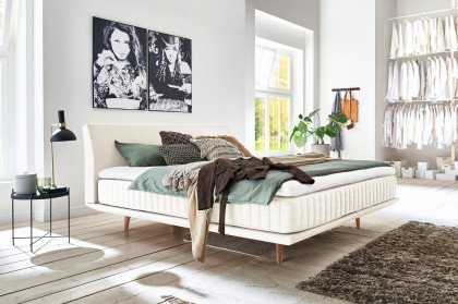 Smart Collection von Tidur - Boxspringbett Alvaro 180 x 200 cm beige