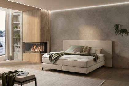 Comfort von Hasena - Boxspringbett Clara beige