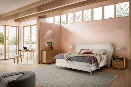 Comfort von Hasena - Boxspringbett Romi white