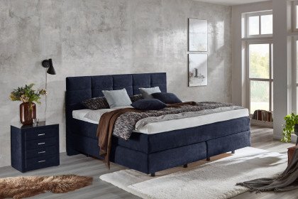 OC-BX23164 von Oschmann - Boxspringbett KT 10002B marine