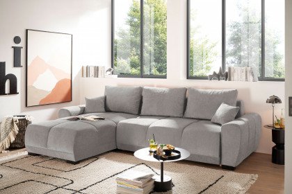 Dexter von ED-Lifestyle - Polstersofa links silver