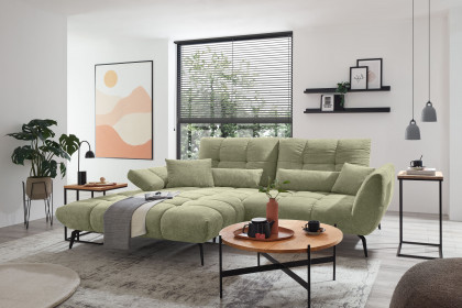 Malibu-LE26 von set one by Musterring - Sofaecke links hellgrün