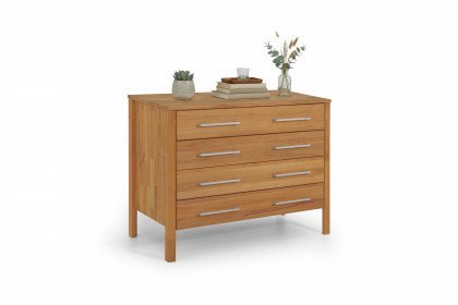 Zenna aus der Kollektion Letz - Schubladenkommode aus Kernbuche ca. 100 cm breit
