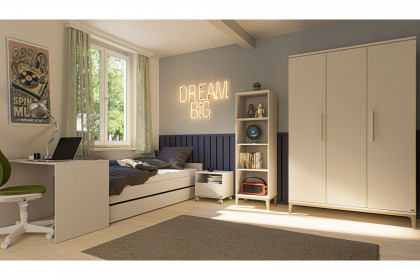 Cutie-Lea von YUNY by Paidi - Kinder- und Jugendzimmer 2-teilig creme - Eiche