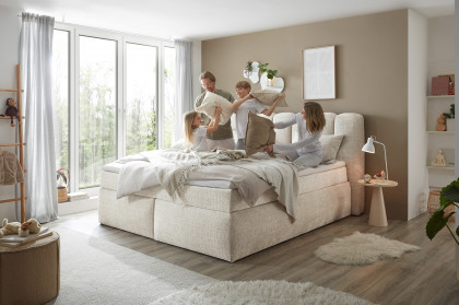 Gibson 6 von ED-Lifestyle - Boxspringbett 180 ivory