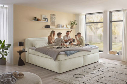 Sandon-Dream 6 von ED-Lifestyle - Familienbett 240 x 200 cm ivory