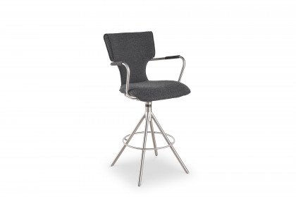 Hannis von Musterring - Barhocker in Onyx