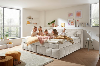Elkford 6 von ED-Lifestyle - Familienbett 240 x 200 cm ivory