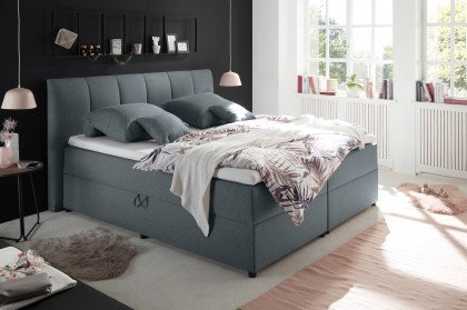 Granada von ED-Lifestyle - Polsterbett 180 anthrazit