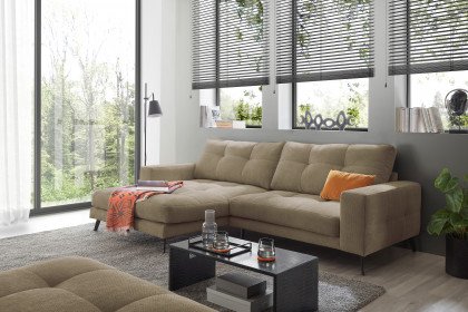 Rockport von ED-Lifestyle - Eckgarnitur links mink