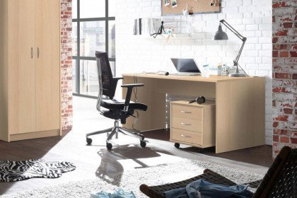 Optimus aus der Kollektion Letz - Schreibtisch Buche Nachbildung ca. 150 cm breit