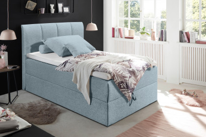 Granada von ED-Lifestyle - Polsterbett 120 pastellblau