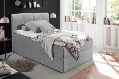 Granada von ED-Lifestyle - Polsterbett 140 grau