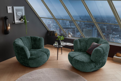 Muriel von ED-Lifestyle - Drehsessel winter moss