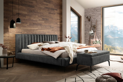 Como von DONE.® - Polsterbett anthracite
