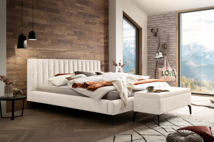 Como von DONE.® - Polsterbett elfenbein