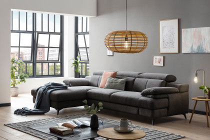 Titus-LE26 von COTTA - Polsterecke Variante links coal