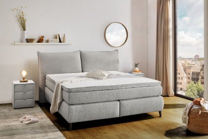 Hacienda von Jockenhöfer - Boxspringbett 180 grau