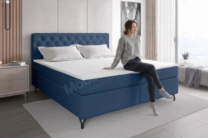 BX-LE-03 von SW KOLLEKTION - Boxspringbett blau