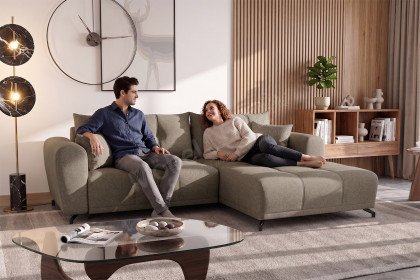 PG-LE-03 von BASTI dein Sofa - Eckcouch rechts taupe