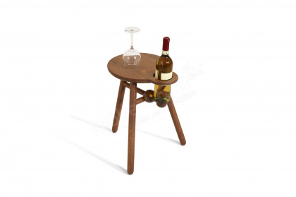 Bottle Stool von Pode - Beistelltisch aus Eiche in Aragon