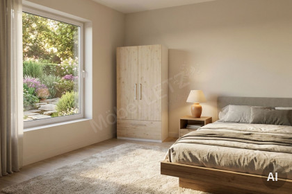 MULTIFLEX von Schlüter Möbelfabrik - Kleiderschrank BASIC mit Jumbo-Auszug