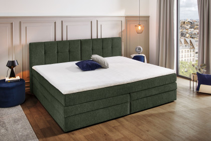 Casa Grande-Dream von Jockenhöfer - Boxspringbett 240 dunkelgrün