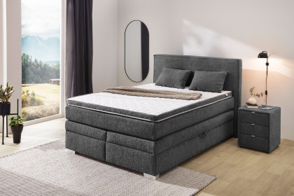 Theresa von Jockenhöfer - Boxspringbett in Anthrazit