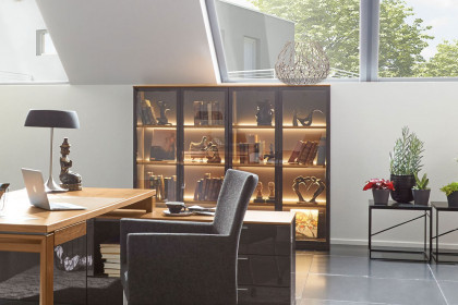 Kara-System von Musterring - Highboard mit Glastüren