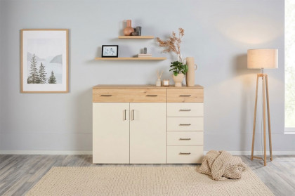 MULTIFLEX von Schlüter Möbelfabrik - Kommode NEXT Artisan Eiche - sand