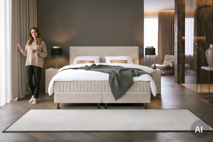 Classico von Serta - Boxspringbett Express beige