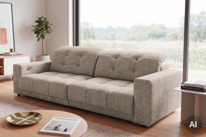 Nala-LE26 von ED-Lifestyle - Sofa cashmere