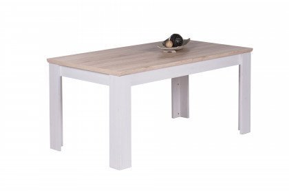 Romance-dining aus der Kollektion Letz - Esstisch in Sanremo Eiche/ Sibiu Lärche