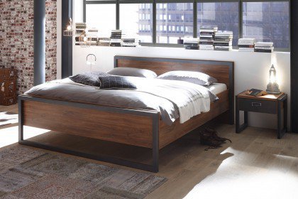 Detroit von Kollektion Letz - Doppelbett Stirling Oak/ Matera
