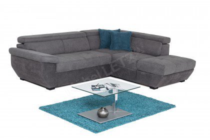 Speedway von COTTA - Ecksofa rechts grey-charcoal
