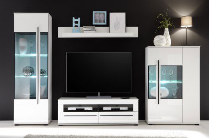 Cantara von Kollektion Letz - Wohnwand 5W iX 93 weiß