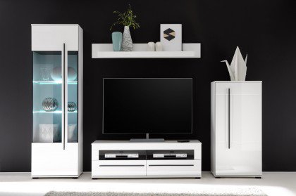 Cantara von Kollektion Letz - Wohnwand 5W iX 92 weiß