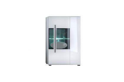 Cantara von Kollektion Letz - Highboard 5W iX 90 26 in Weiß