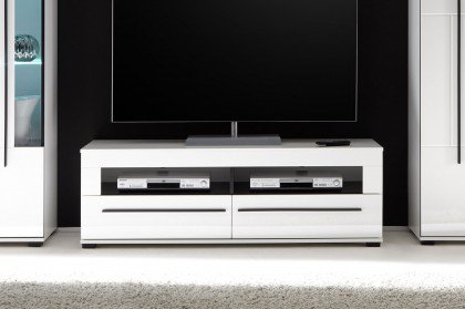 Cantara von Kollektion Letz - Lowboard 5W iX 90 30 in Weiß